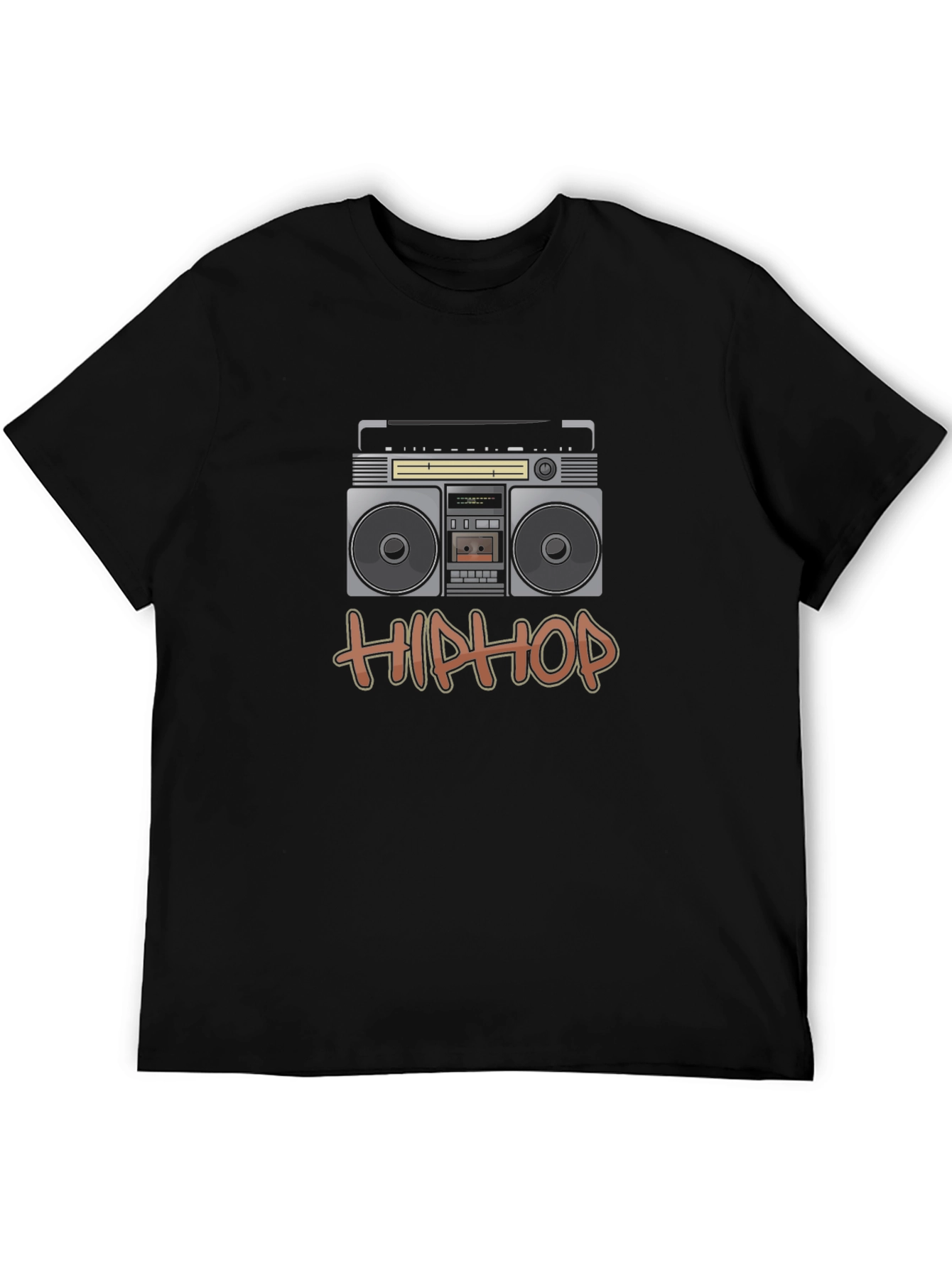 Hip Hop Boombox Graphic T-Shirt