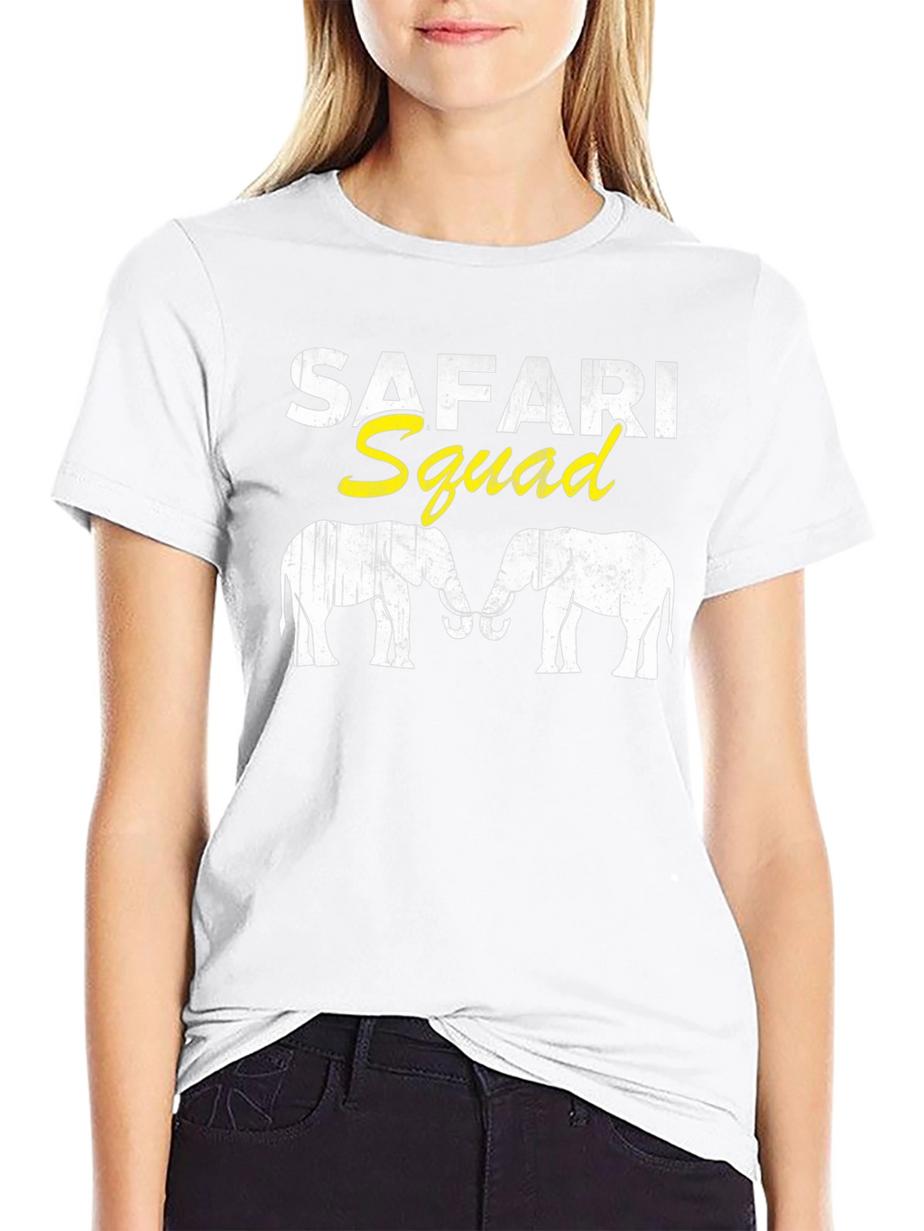 Safari Squad Elephant Graphic T-Shirt