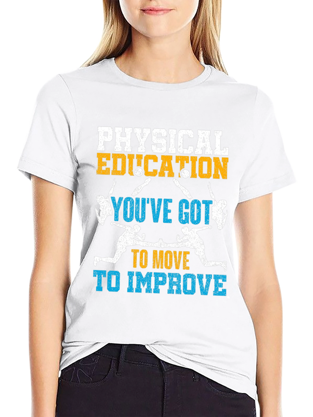 Physical Education: Move to Improve Black T-Shirt