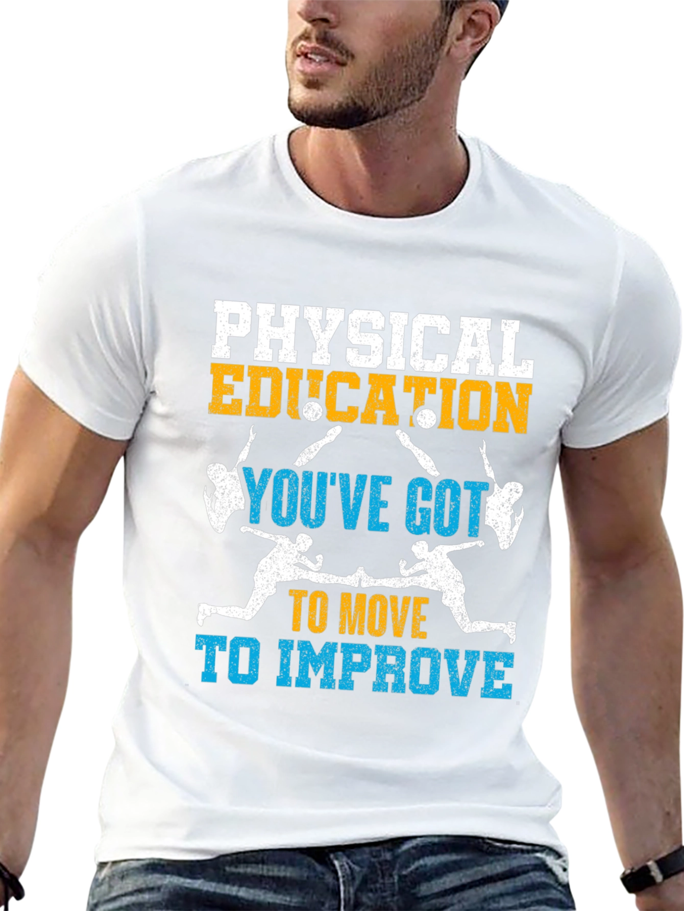 Physical Education: Move to Improve Black T-Shirt