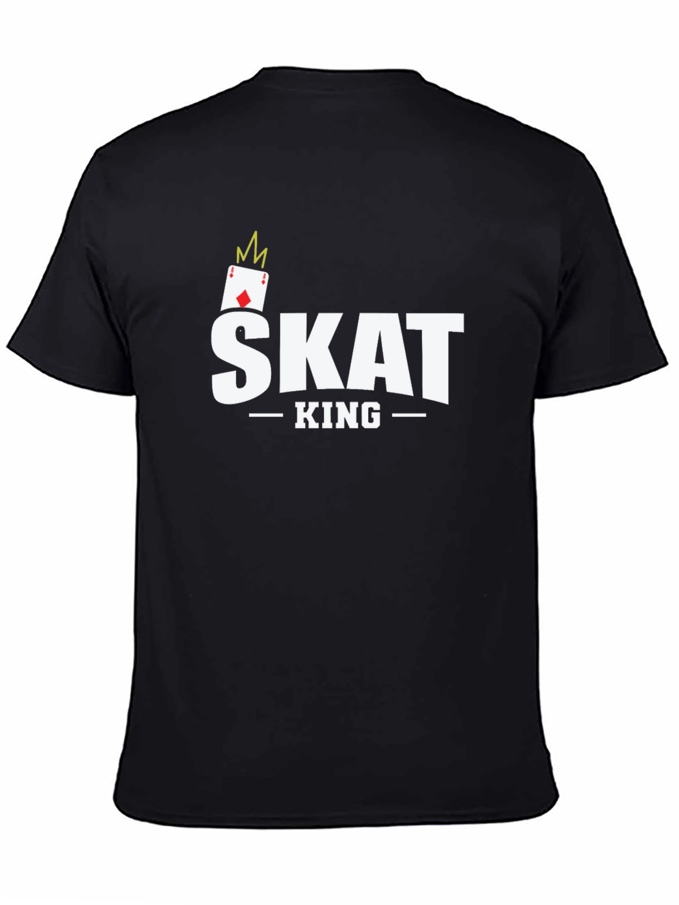 Skat King T-Shirt - Card Game Tee