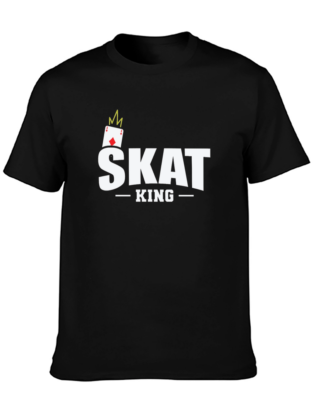 Skat King T-Shirt - Card Game Tee