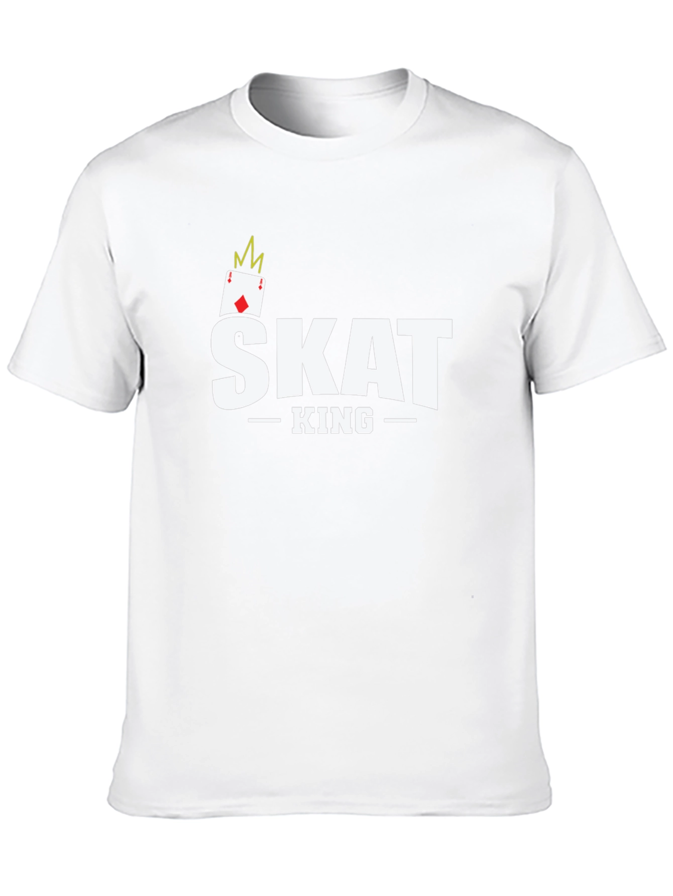 Skat King T-Shirt - Card Game Tee