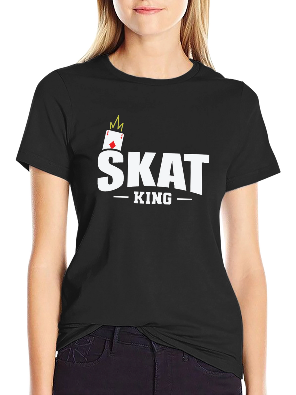 Skat King T-Shirt - Card Game Tee