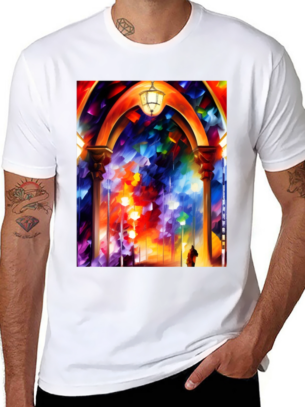 Abstract Cathedral T-Shirt