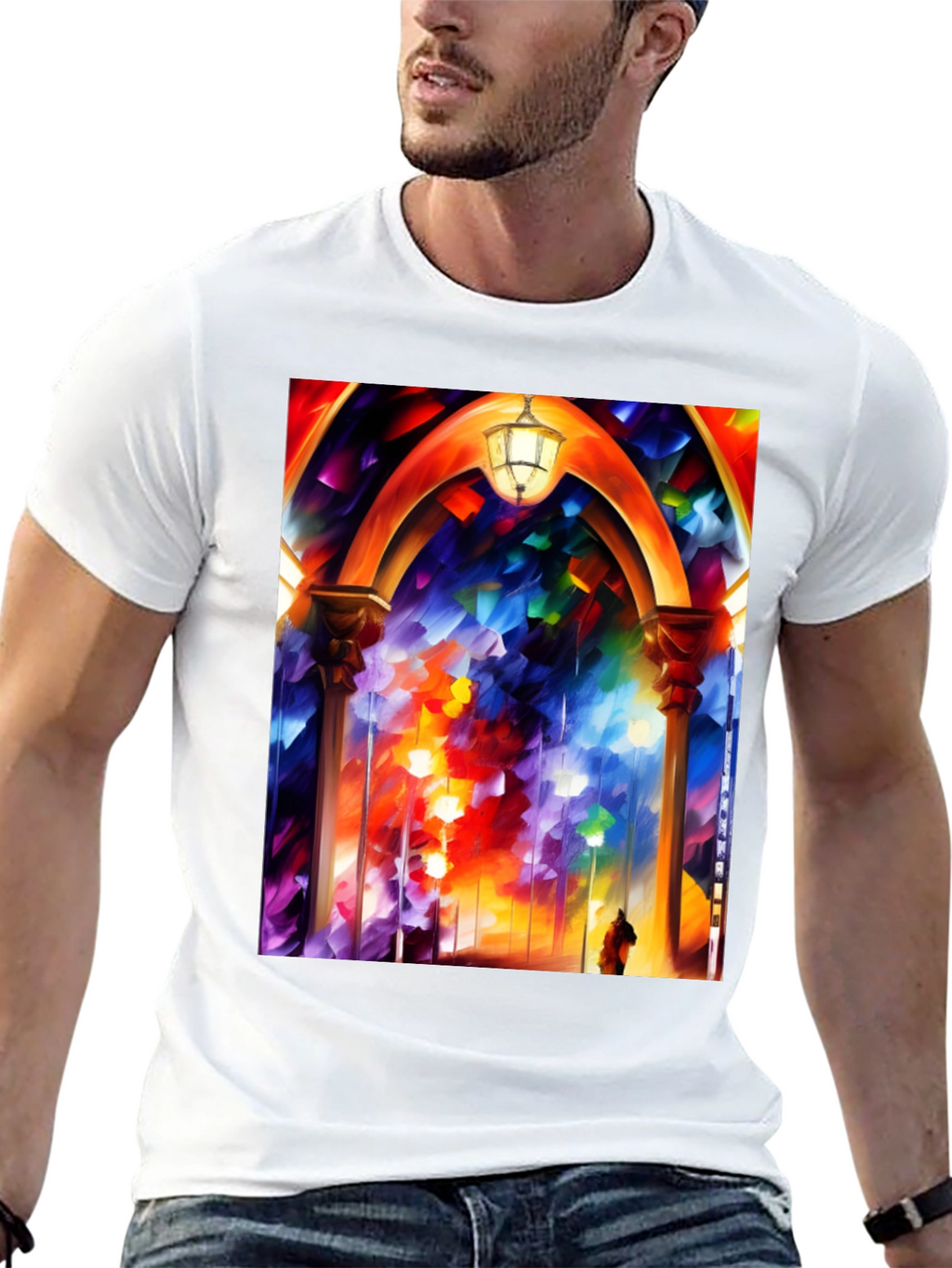 Abstract Cathedral T-Shirt