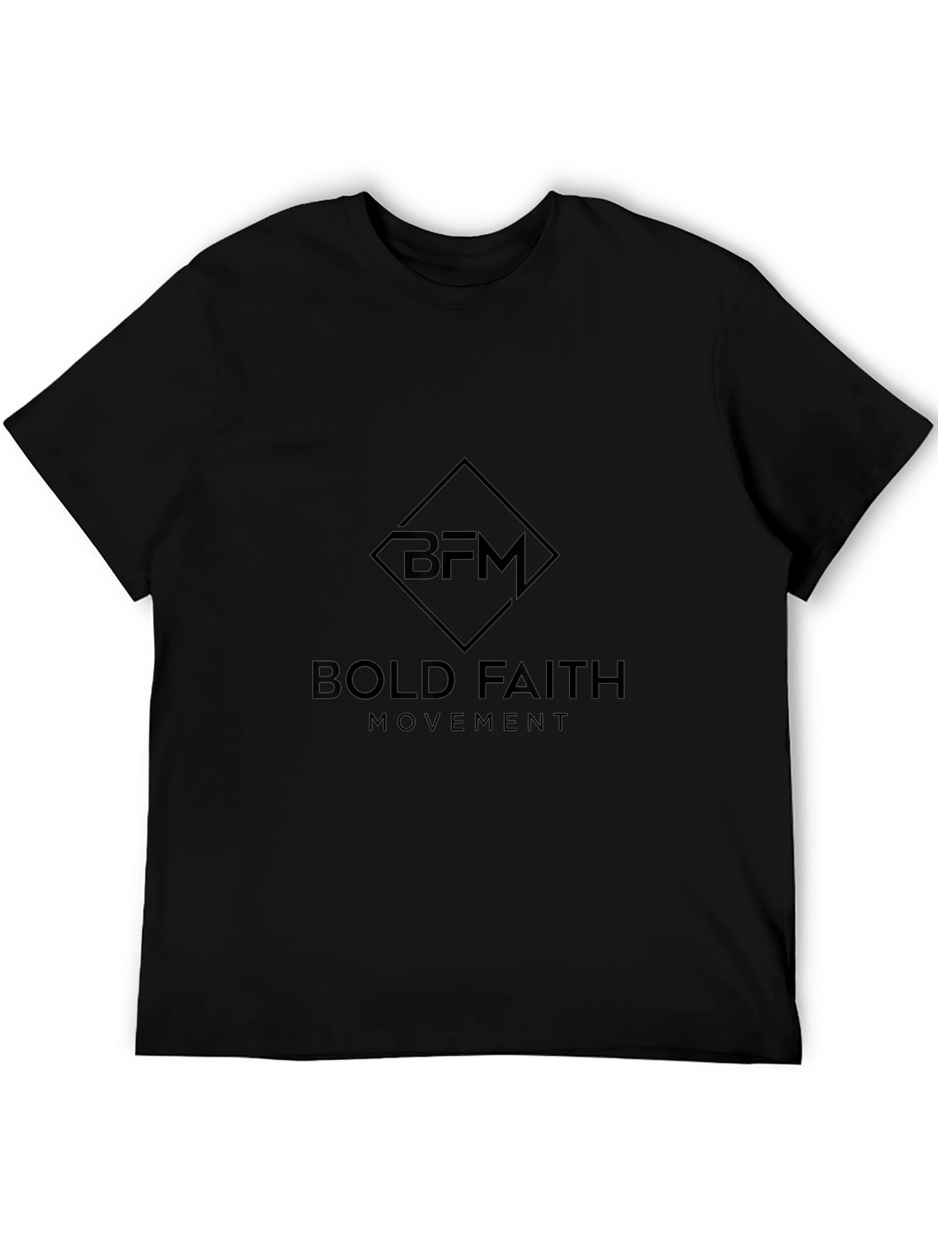 Black BFM Bold Faith Movement T-Shirt