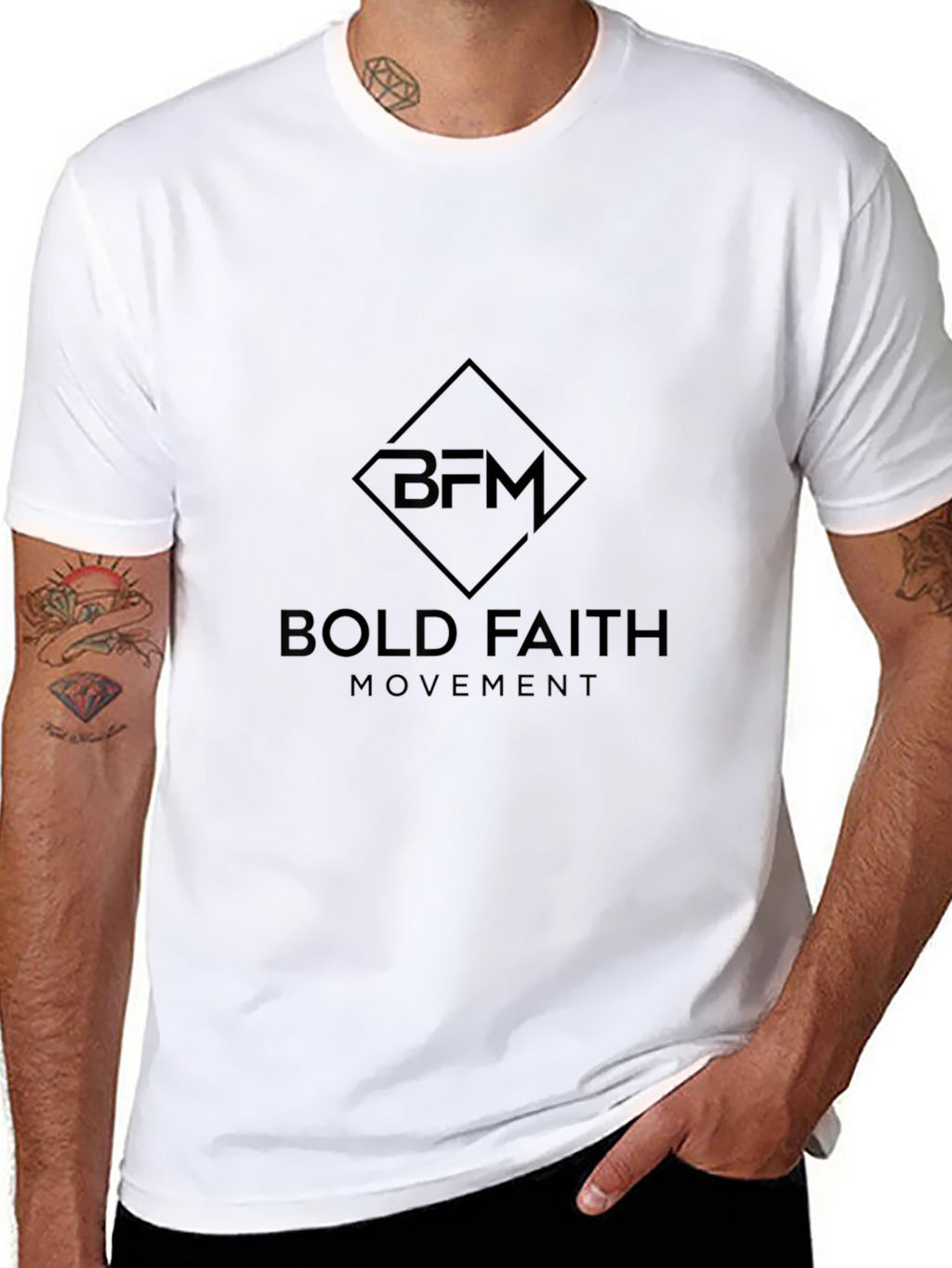 Black BFM Bold Faith Movement T-Shirt