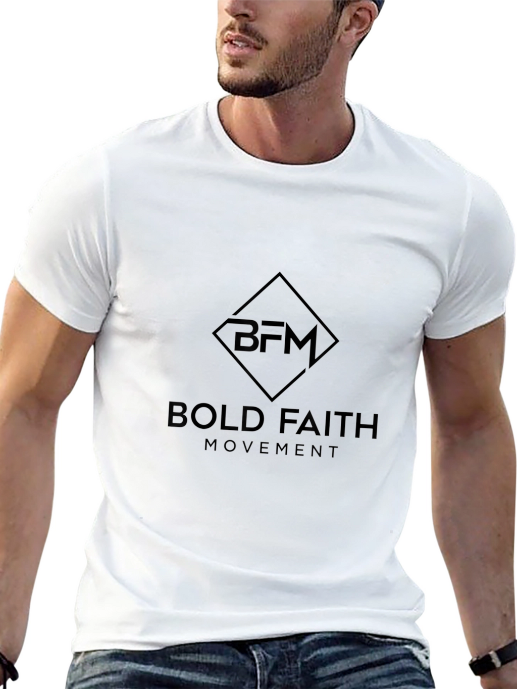 Black BFM Bold Faith Movement T-Shirt