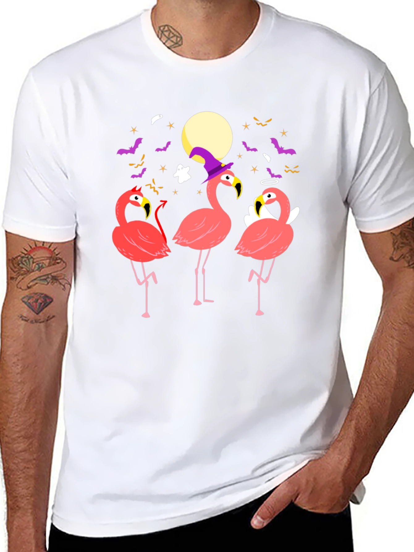 Halloween Flamingo T-Shirt