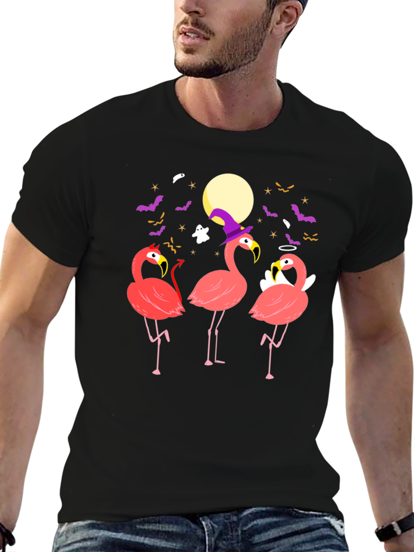 Halloween Flamingo T-Shirt