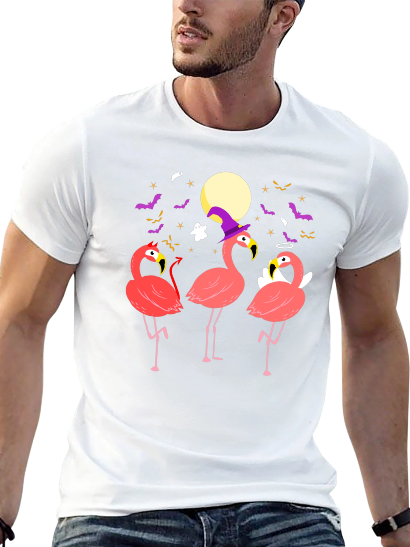 Halloween Flamingo T-Shirt