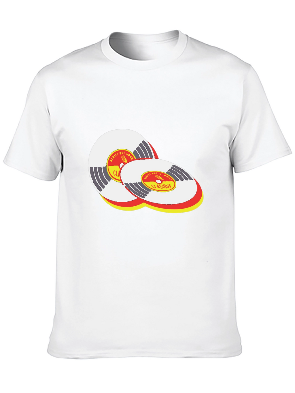 Classic Vinyl Record Design T-Shirt