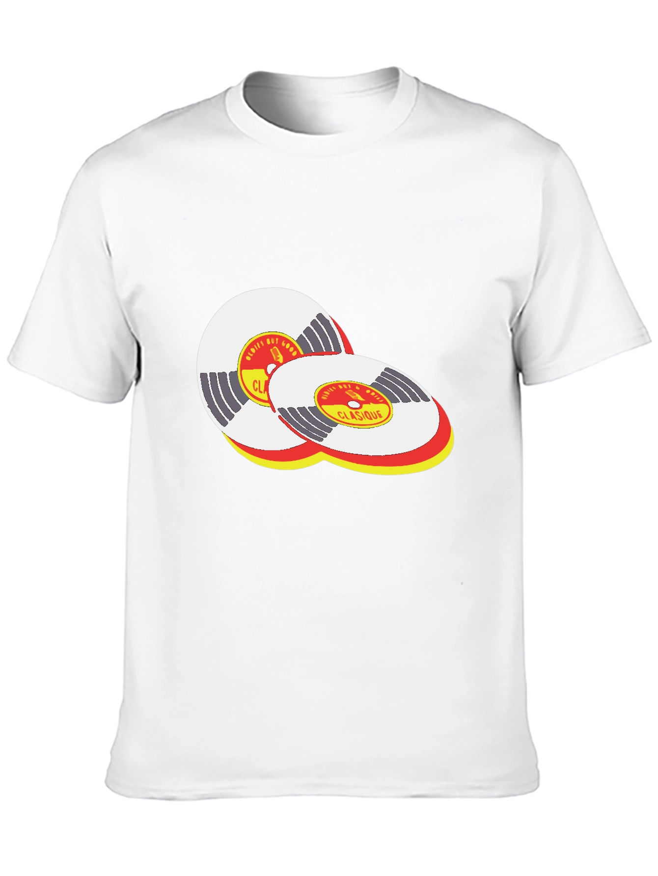 Classic Vinyl Record Design T-Shirt
