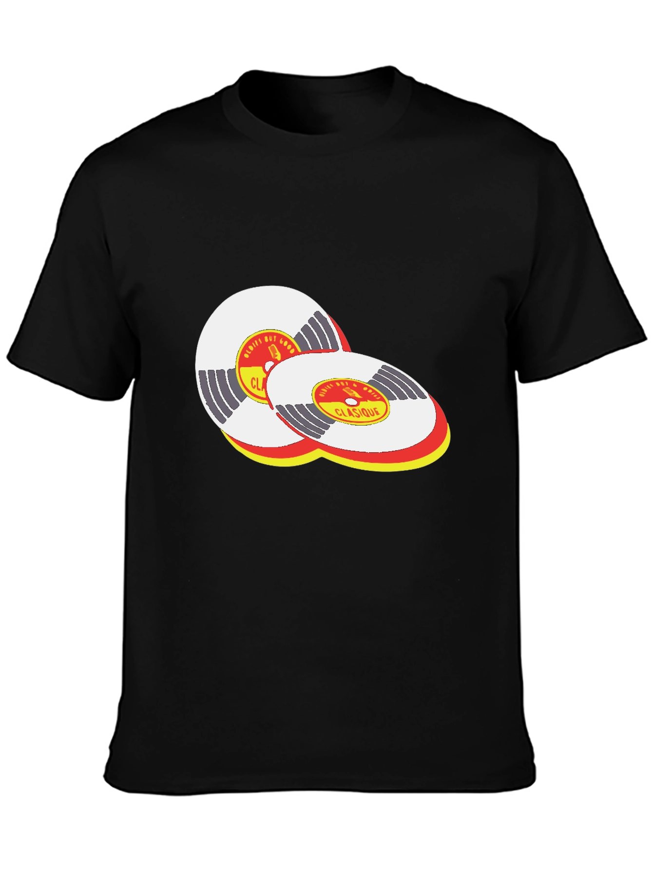 Classic Vinyl Record Design T-Shirt