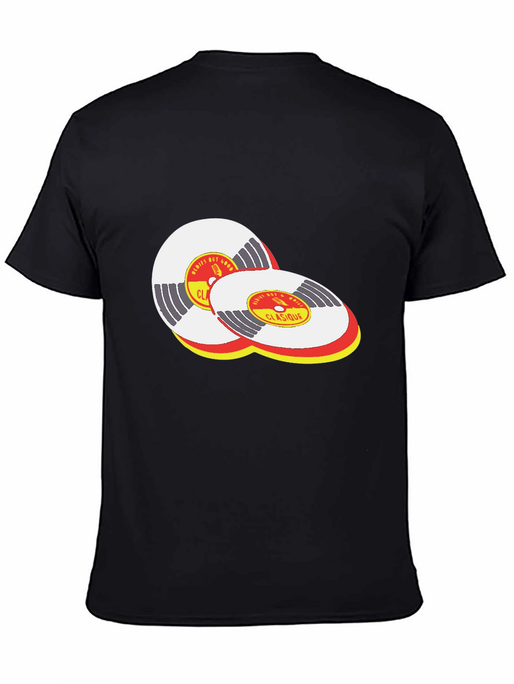 Classic Vinyl Record Design T-Shirt