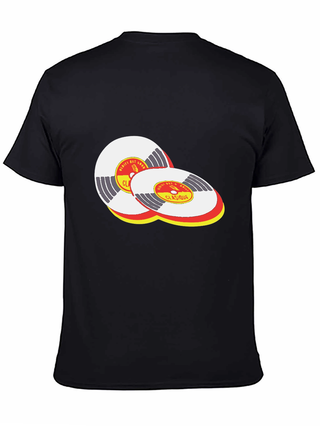 Classic Vinyl Record Design T-Shirt