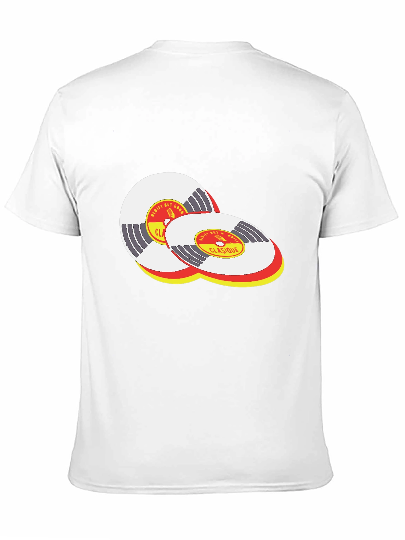 Classic Vinyl Record Design T-Shirt