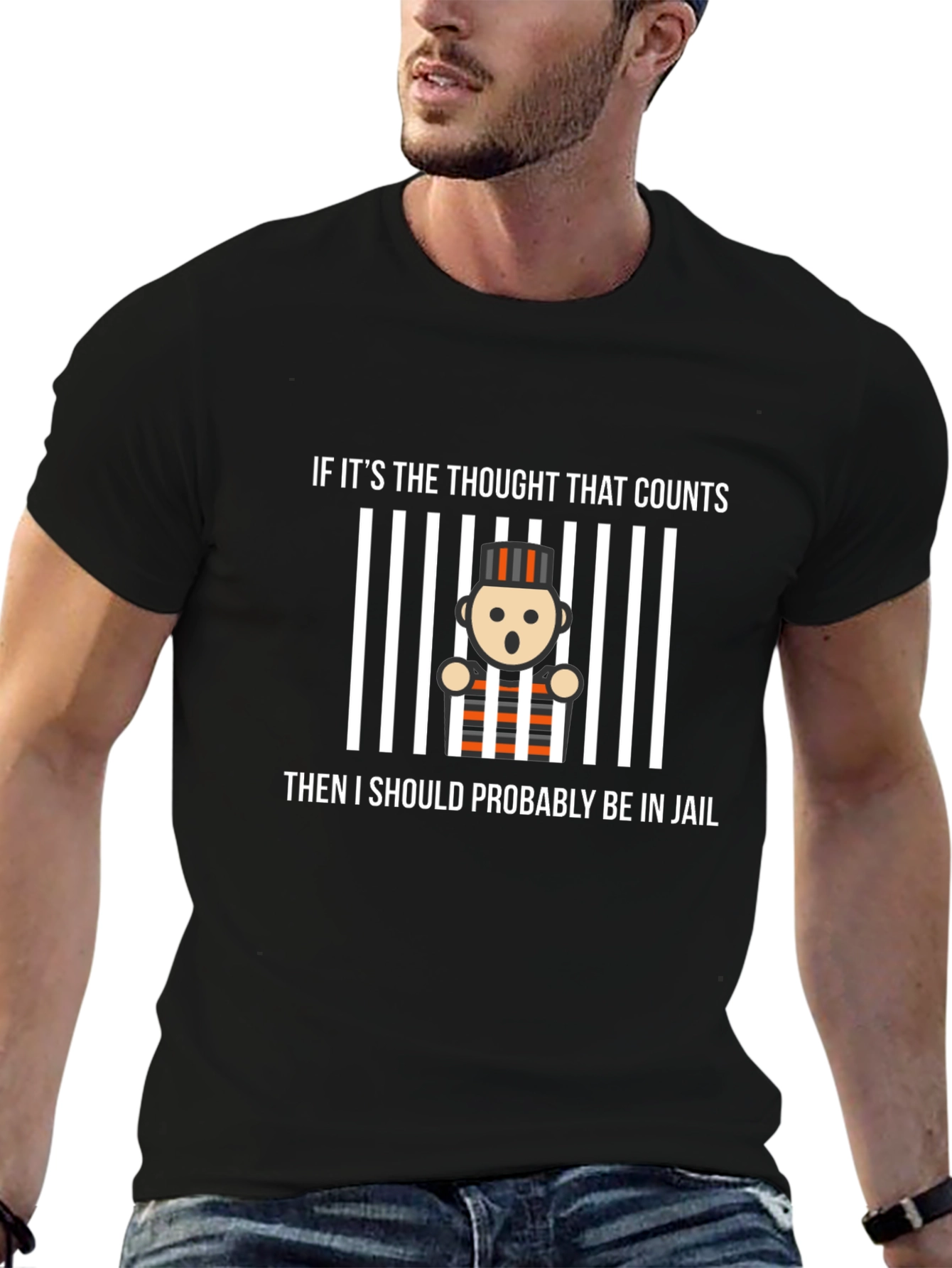 Funny Jail Thought T-Shirt