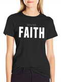 Have a Little Faith Black T-Shirt