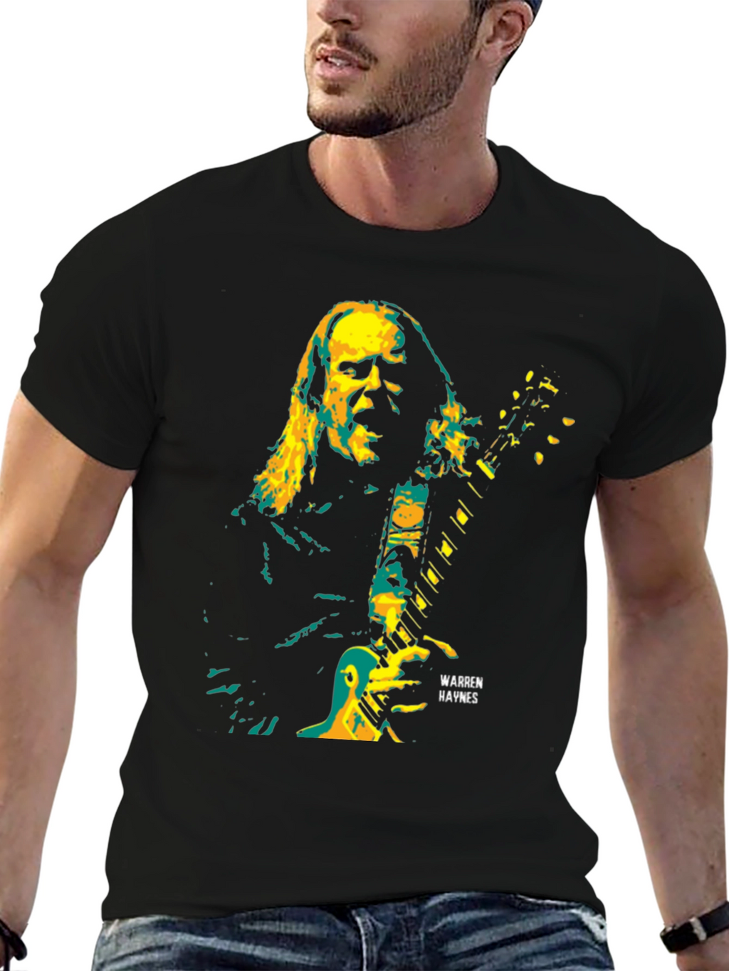 Warren Haynes Graphic T-Shirt - Musician Tee