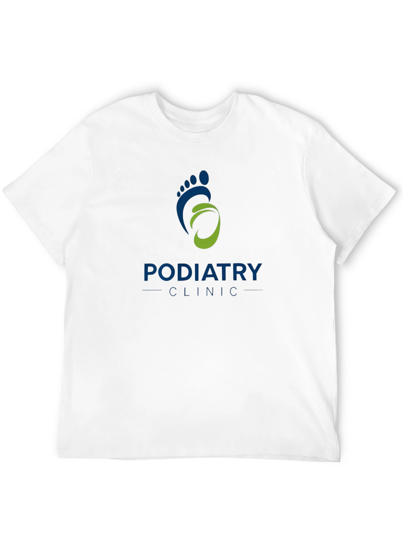 Podiatry Clinic Graphic T-Shirt - Unisex Black Tee