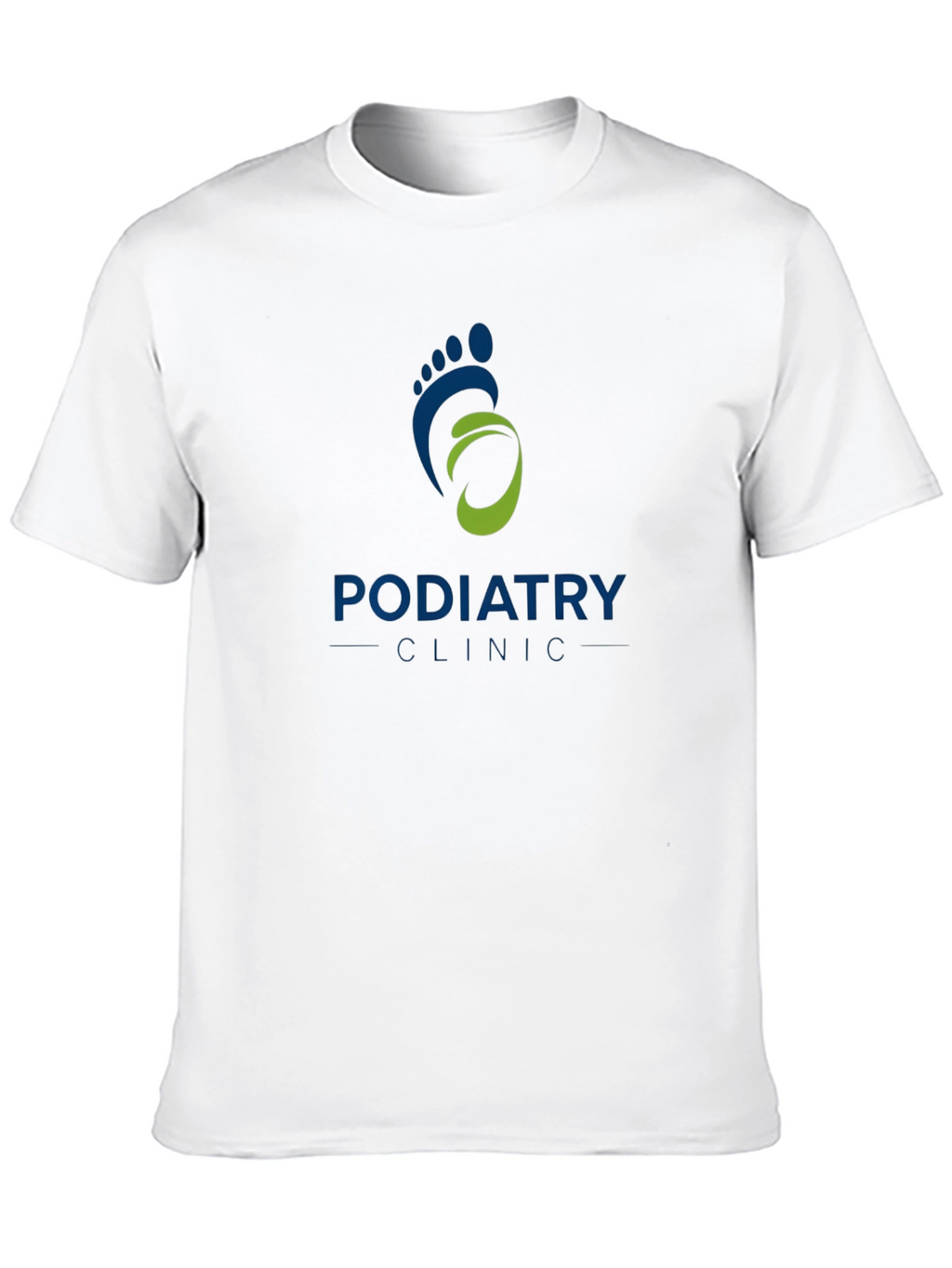 Podiatry Clinic Graphic T-Shirt - Unisex Black Tee
