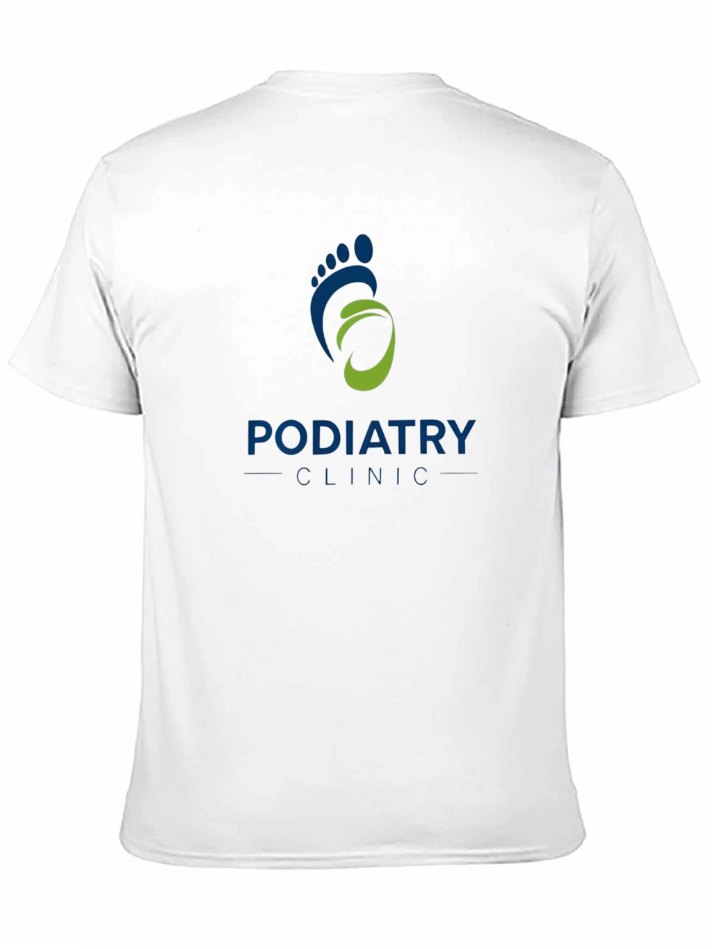 Podiatry Clinic Graphic T-Shirt - Unisex Black Tee
