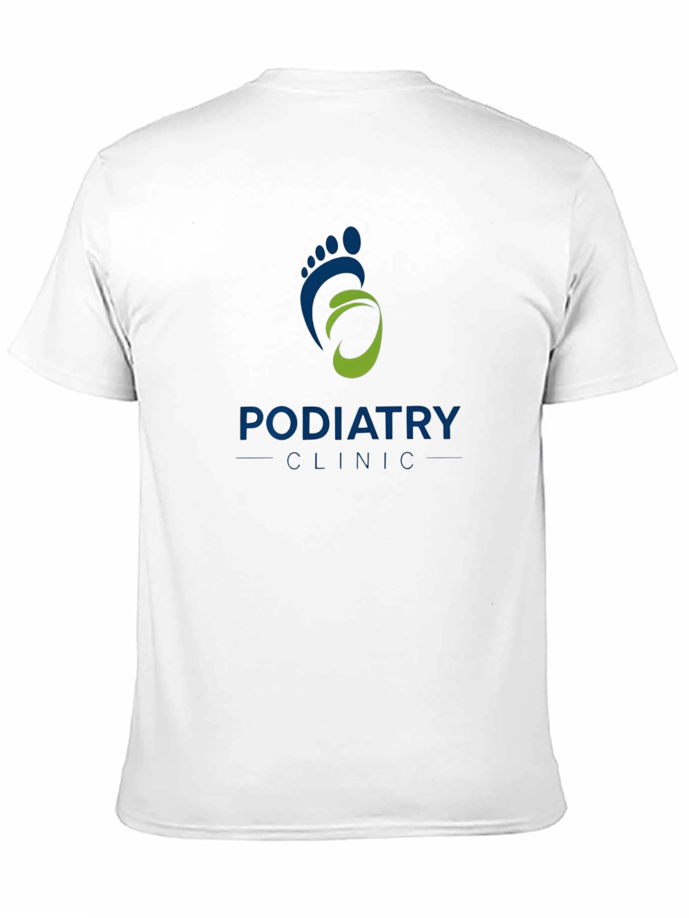 Podiatry Clinic Graphic T-Shirt - Unisex Black Tee