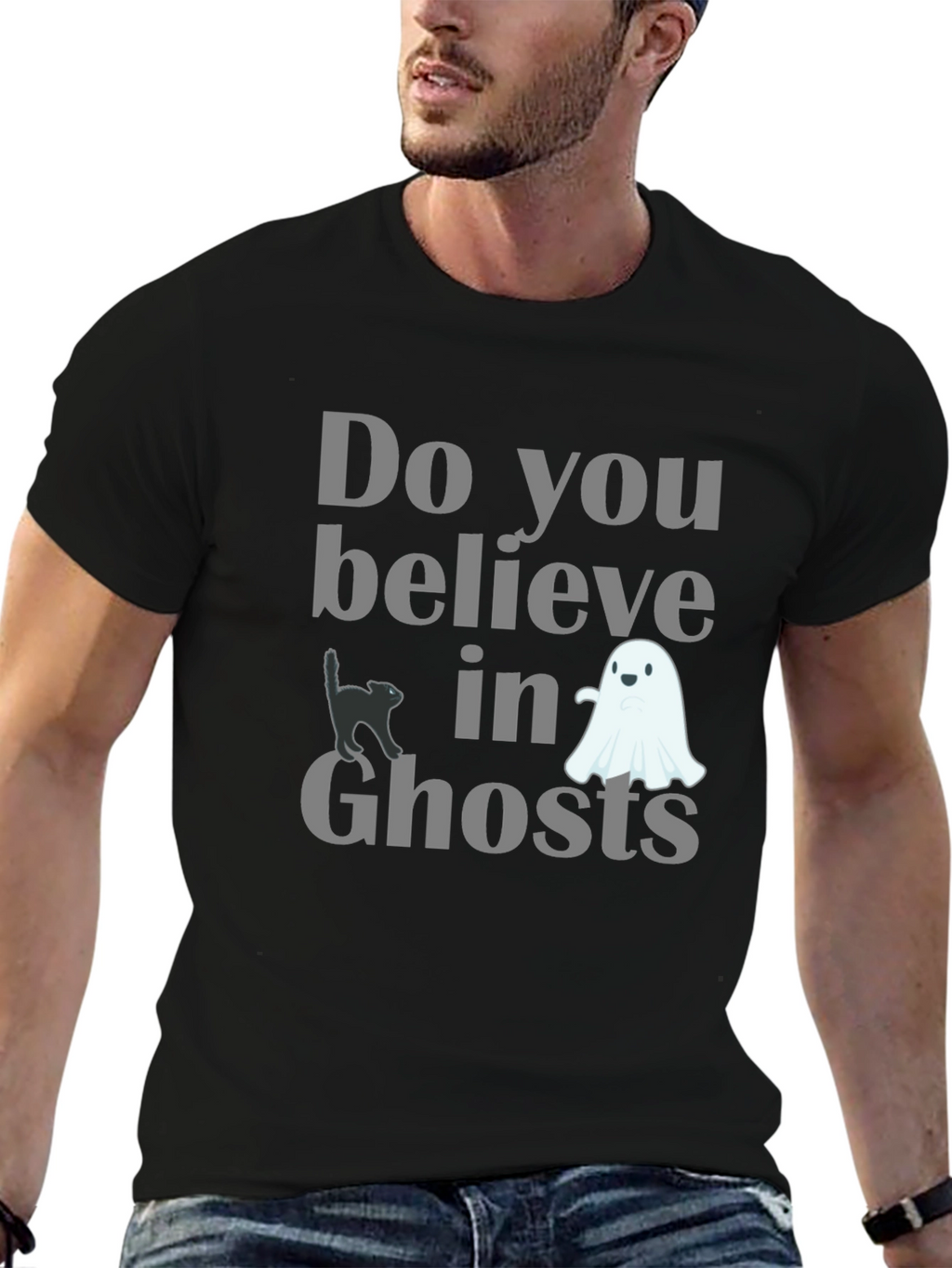 Do You Believe in Ghosts Graphic Tee