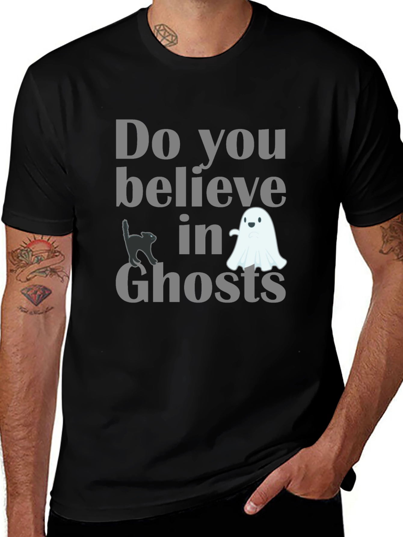 Do You Believe in Ghosts Graphic Tee