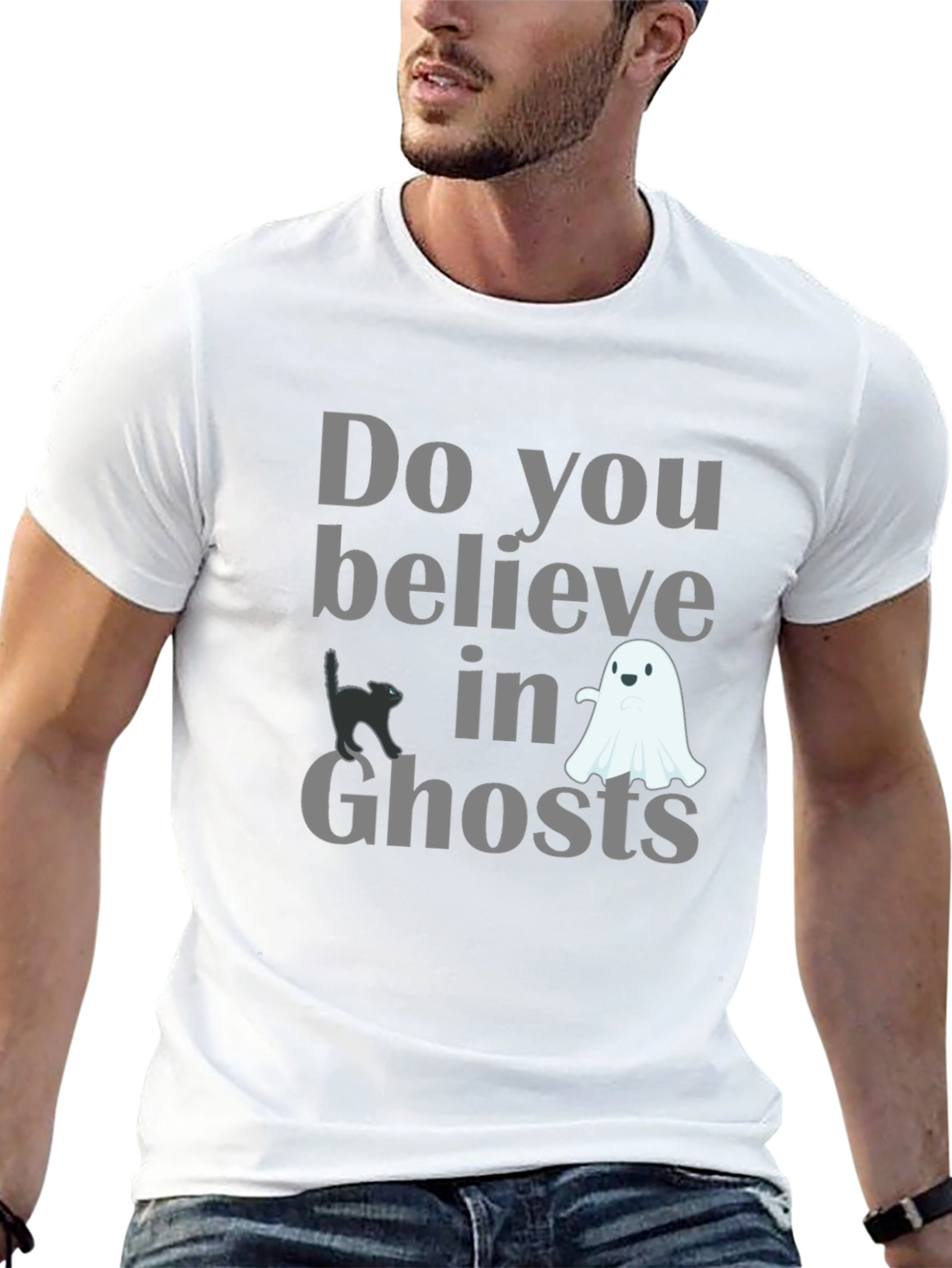Do You Believe in Ghosts Graphic Tee