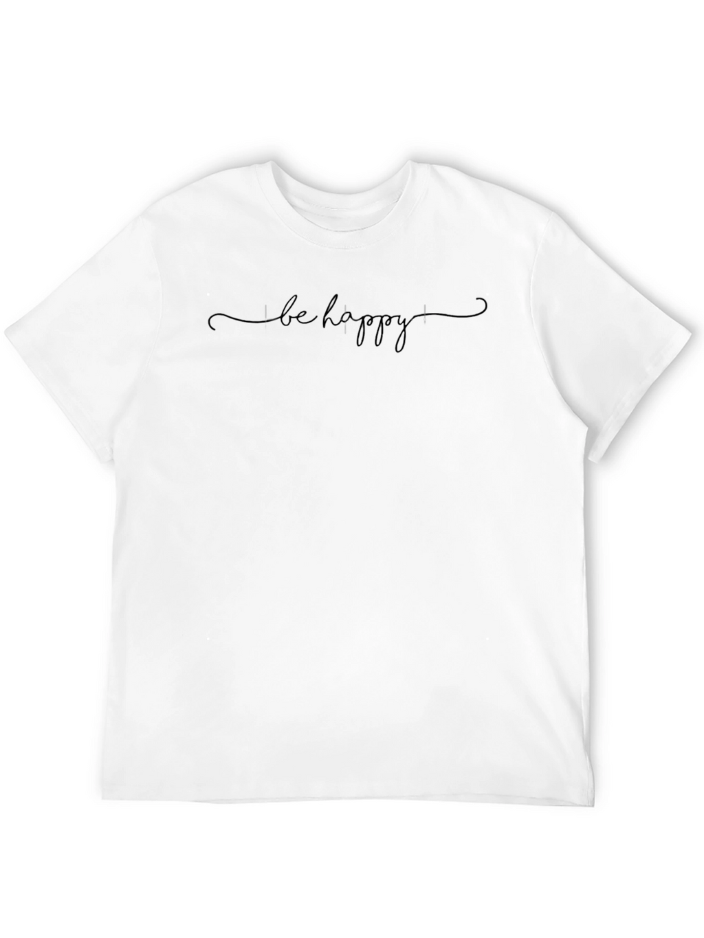 Be Happy Graphic T-Shirt - Stylish & Comfy