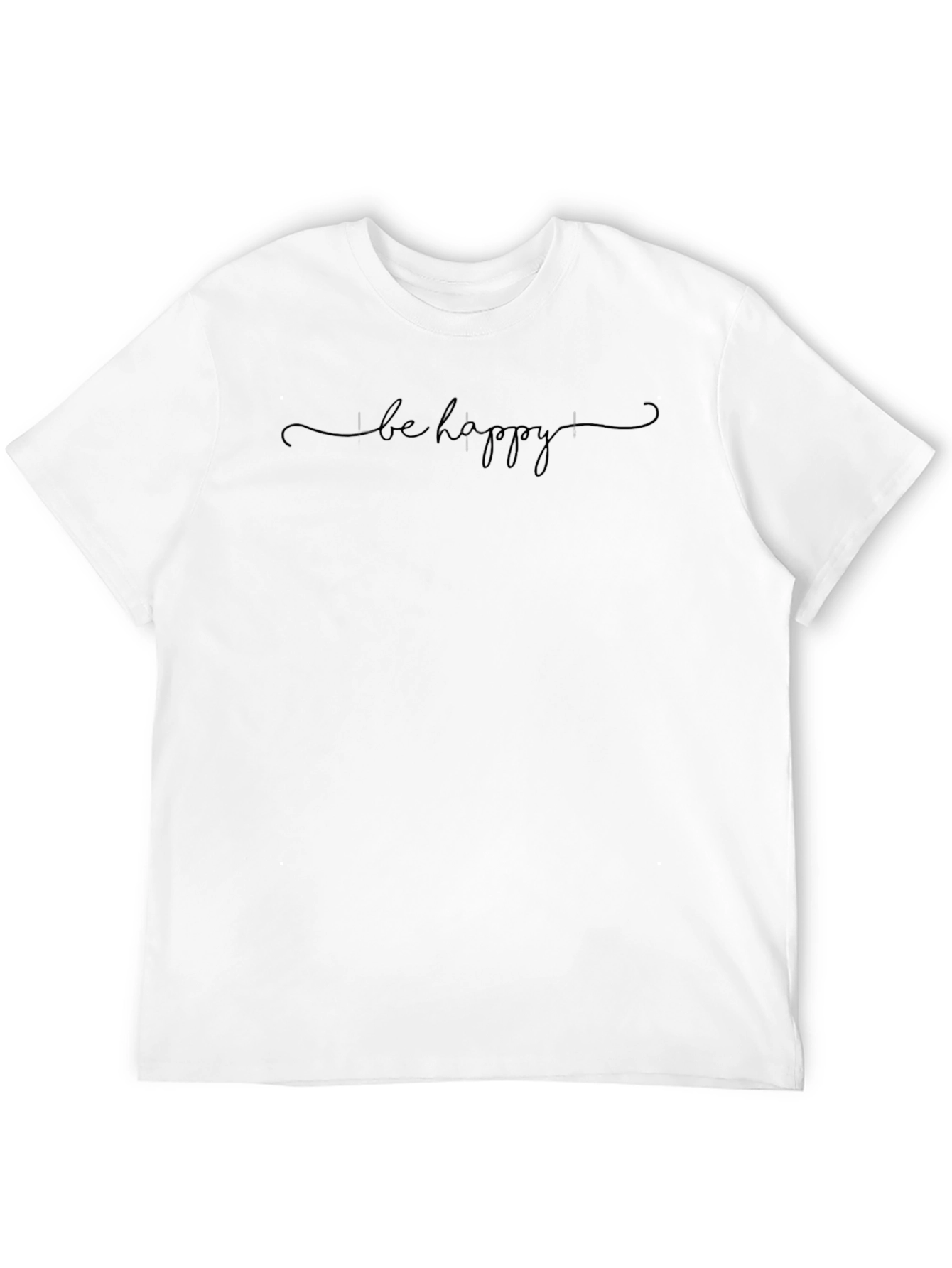 Be Happy Graphic T-Shirt - Stylish & Comfy