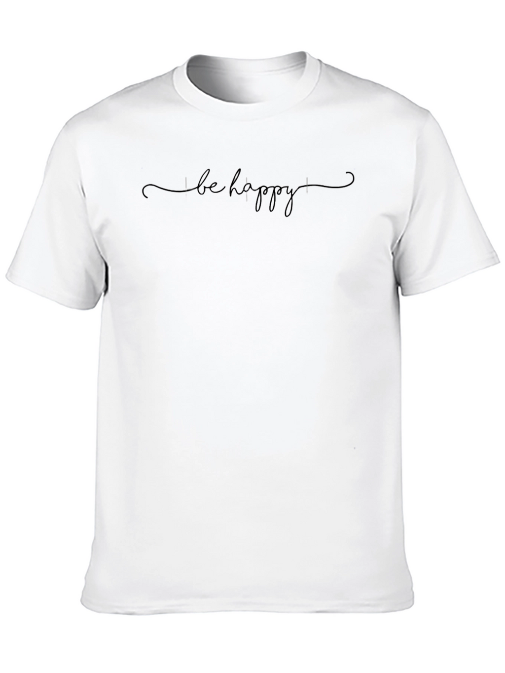 Be Happy Graphic T-Shirt - Stylish & Comfy