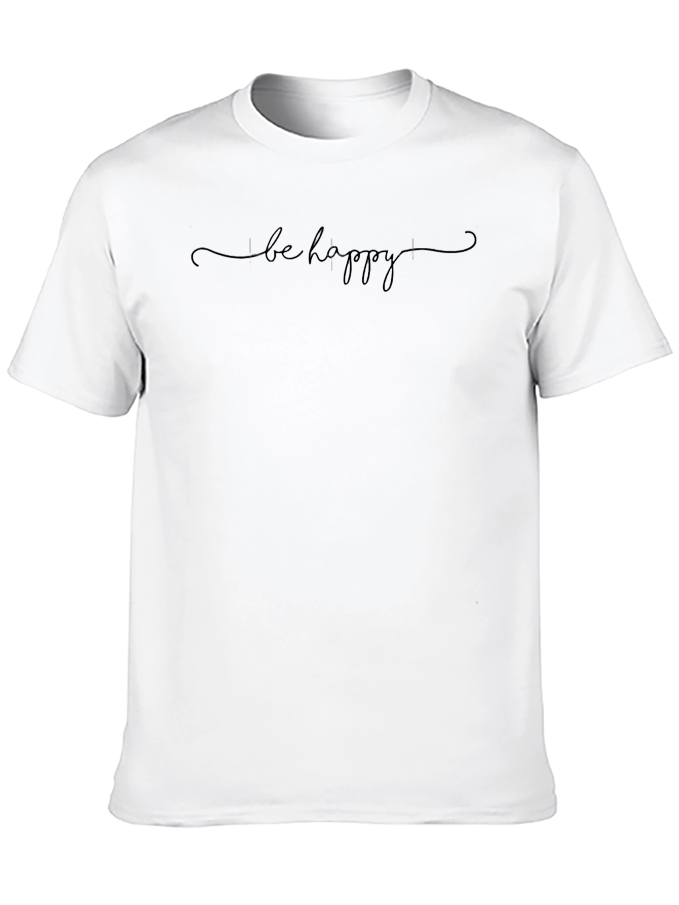 Be Happy Graphic T-Shirt - Stylish & Comfy