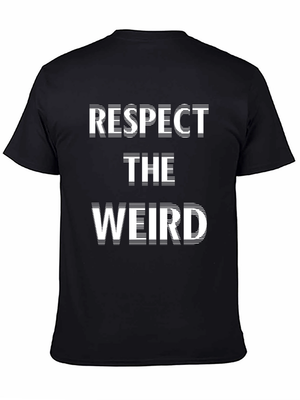 Respect the Weird Graphic Tee - Black