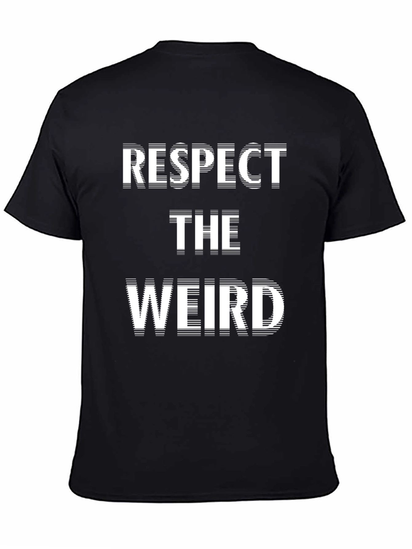 Respect the Weird Graphic Tee - Black