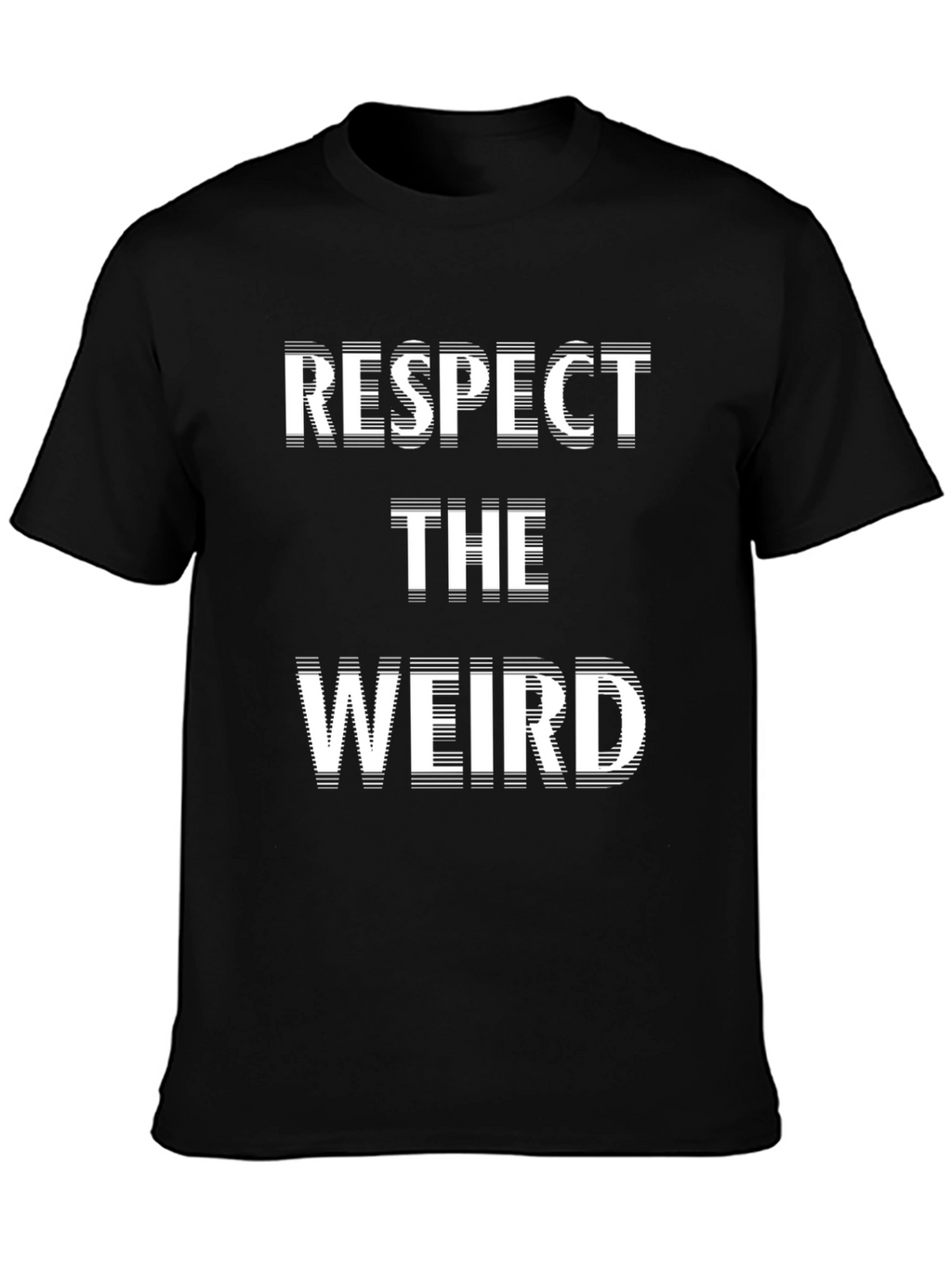 Respect the Weird Graphic Tee - Black