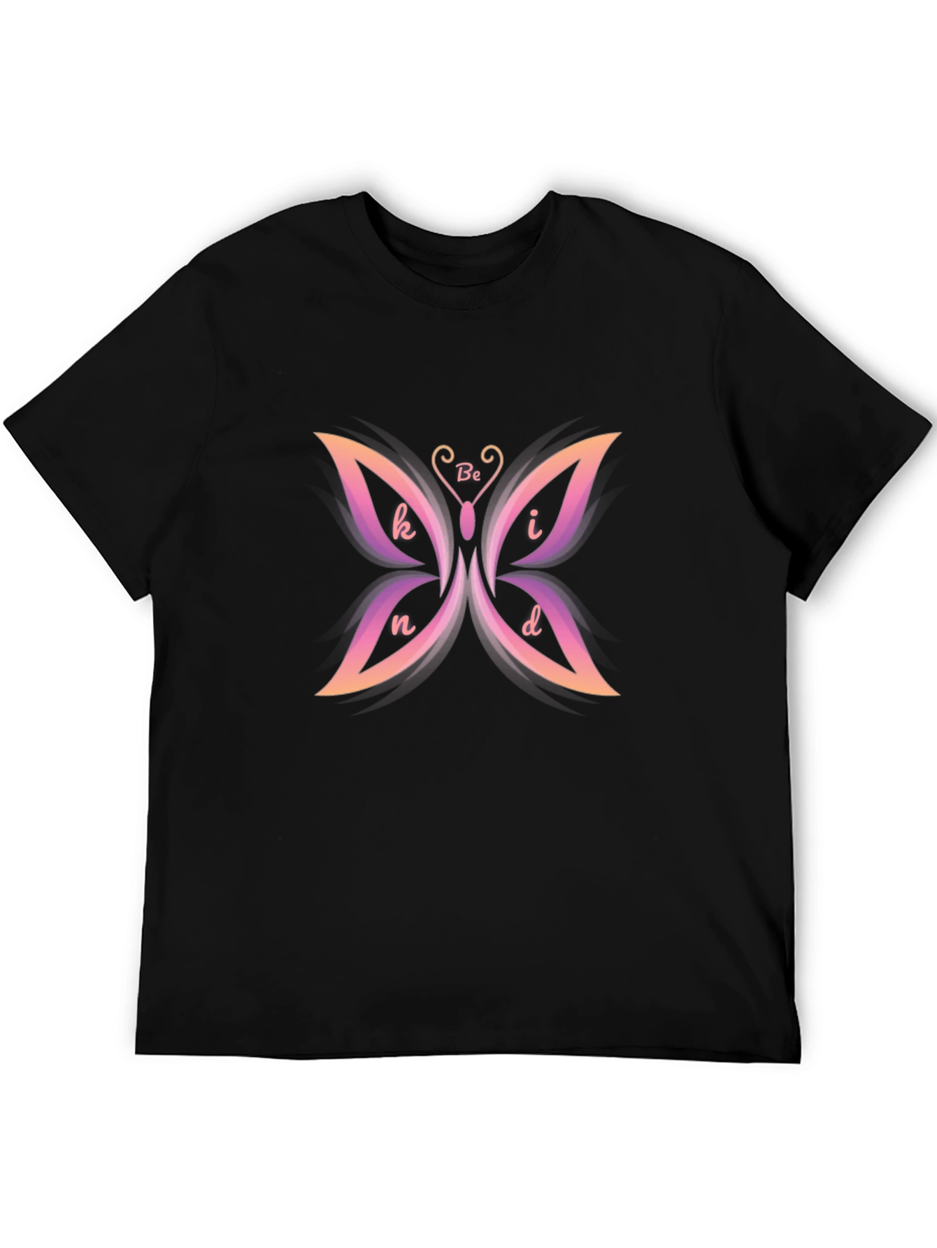 Be Kind Butterfly Graphic T-Shirt - Stylish and Comfortable!
