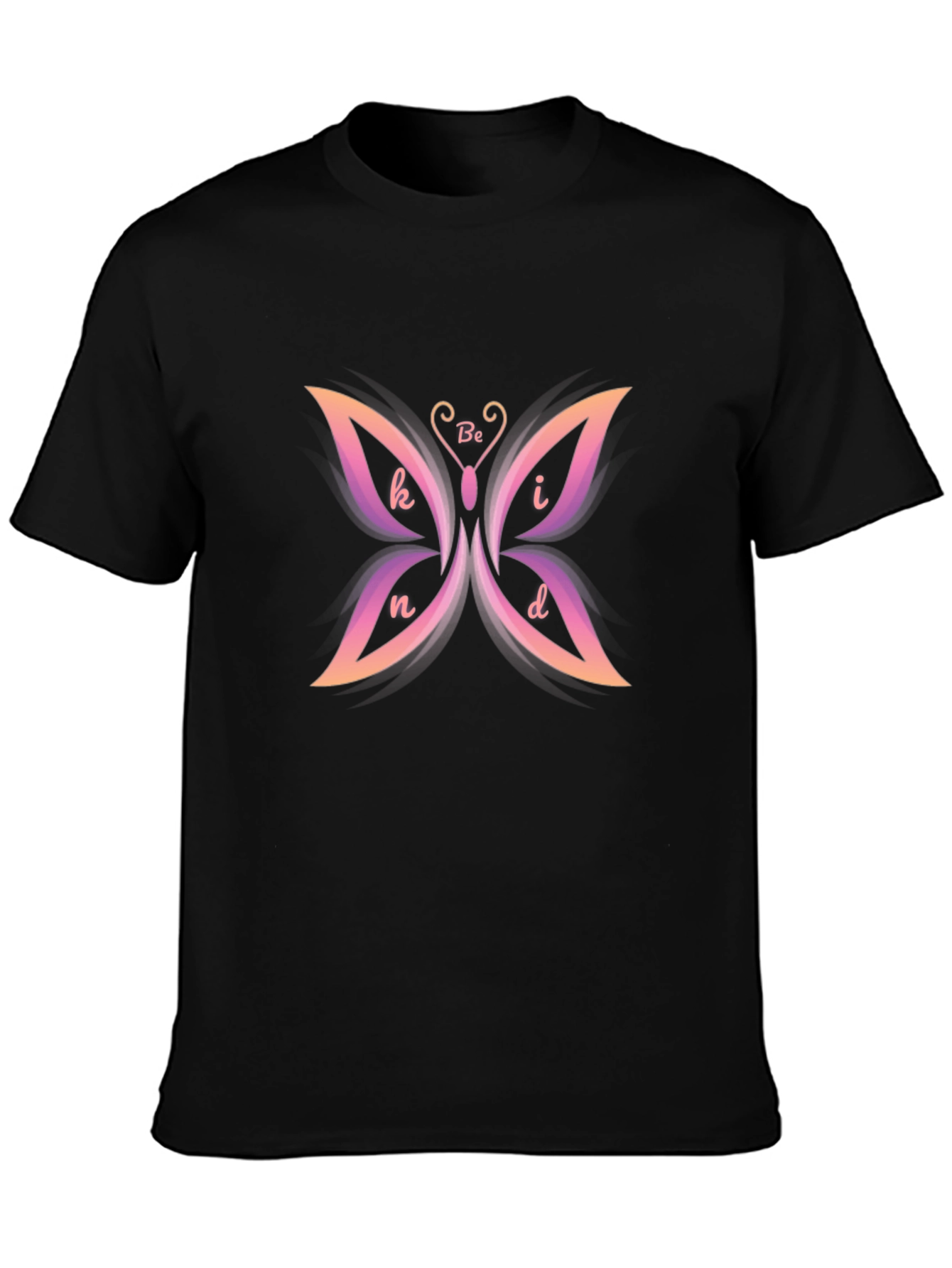 Be Kind Butterfly Graphic T-Shirt - Stylish and Comfortable!