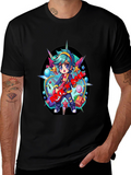 Rock and Roll Cartoon Tee