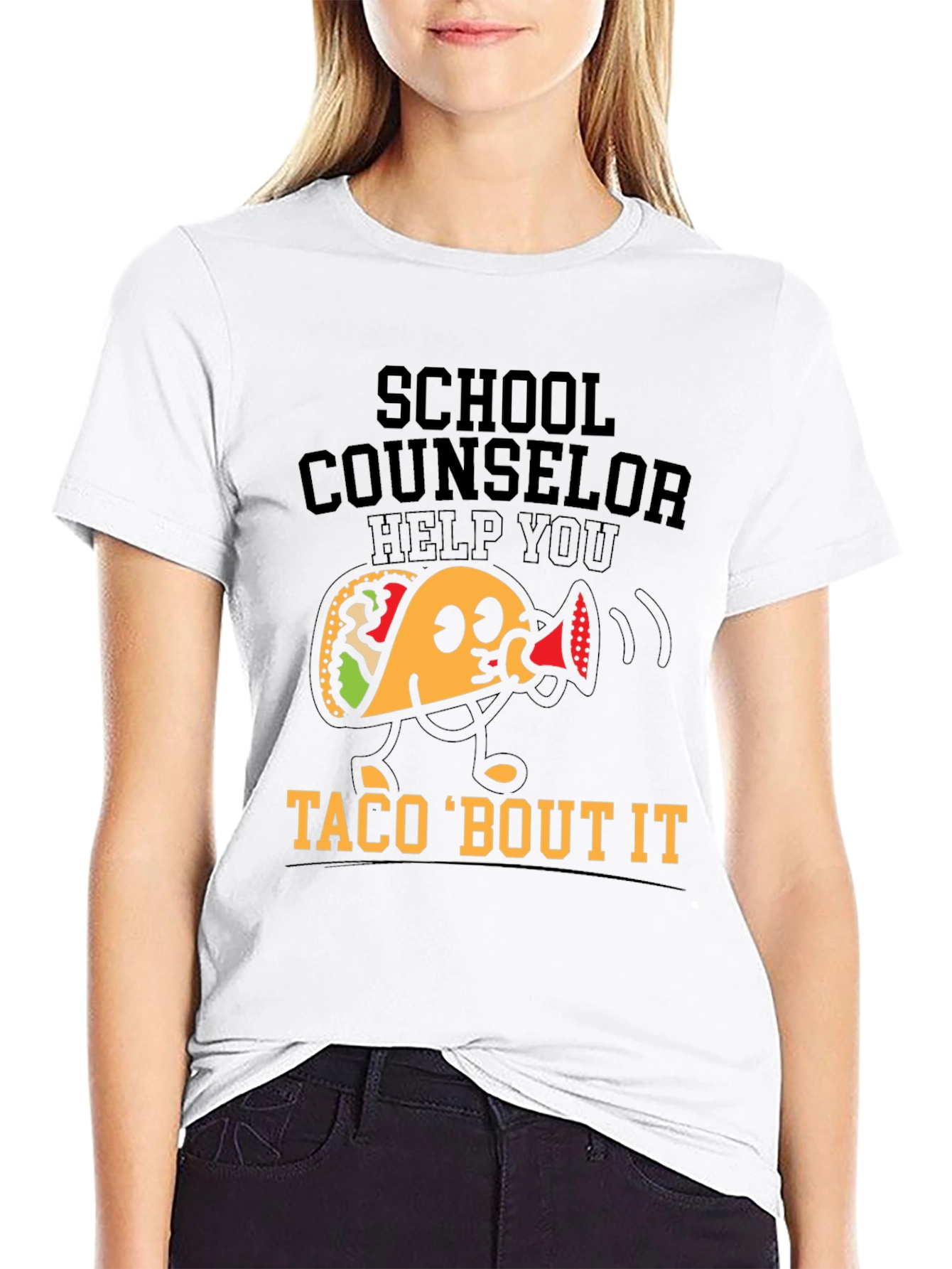 School Counselor Taco Bout It T-Shirt