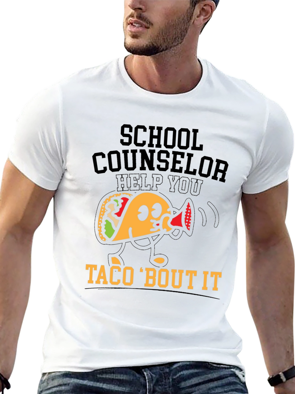 School Counselor Taco Bout It T-Shirt