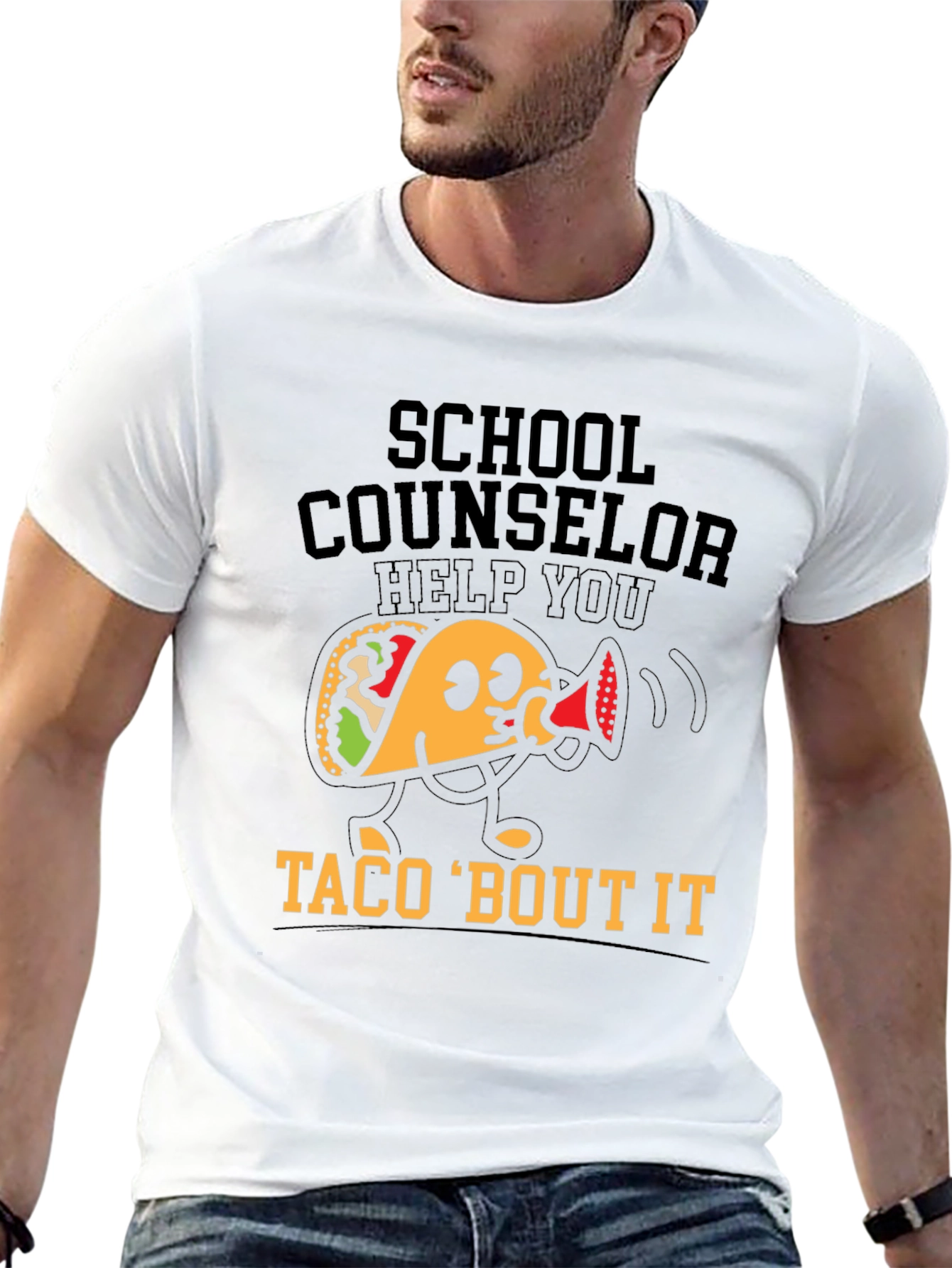 School Counselor Taco Bout It T-Shirt