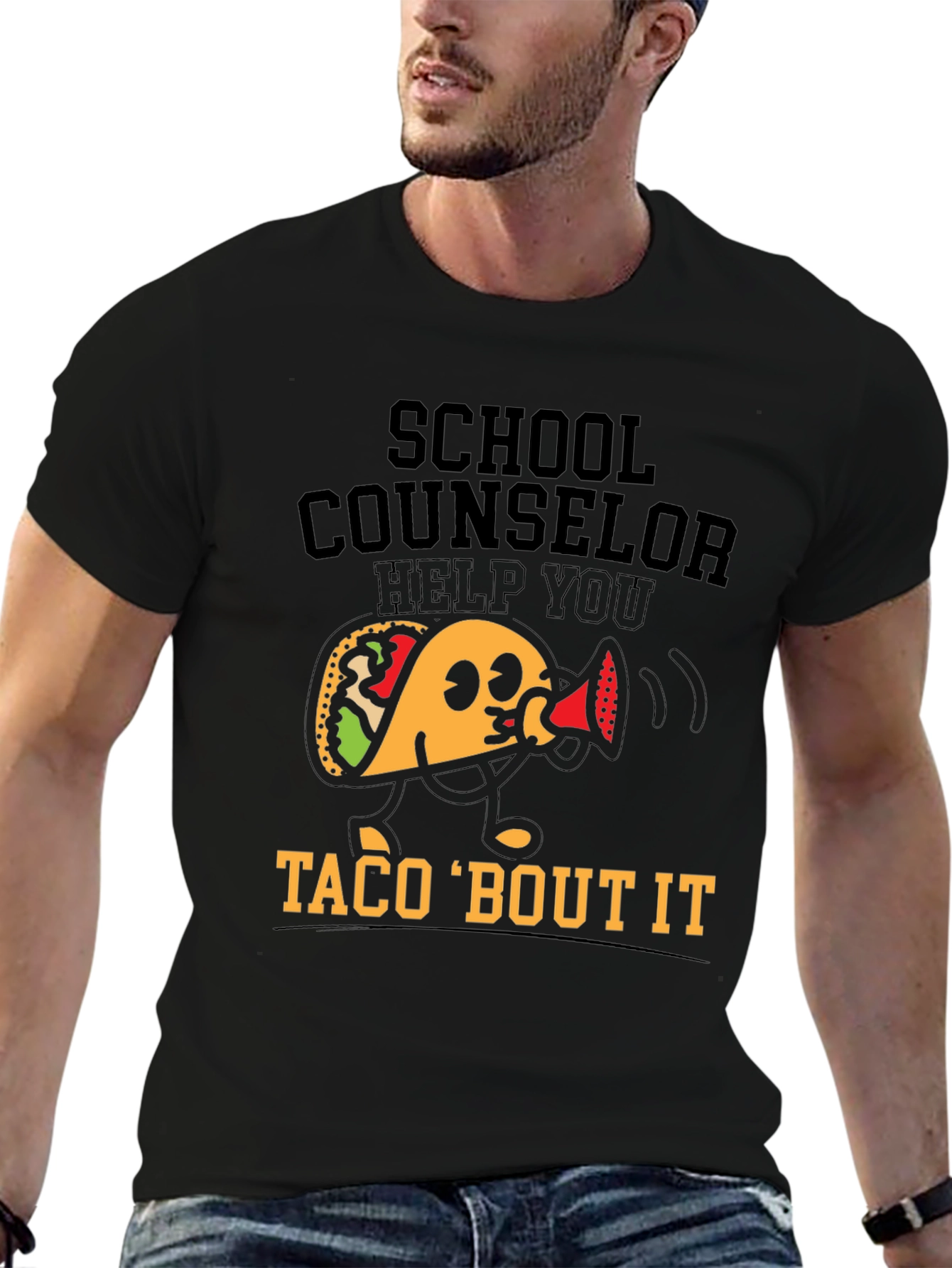 School Counselor Taco Bout It T-Shirt