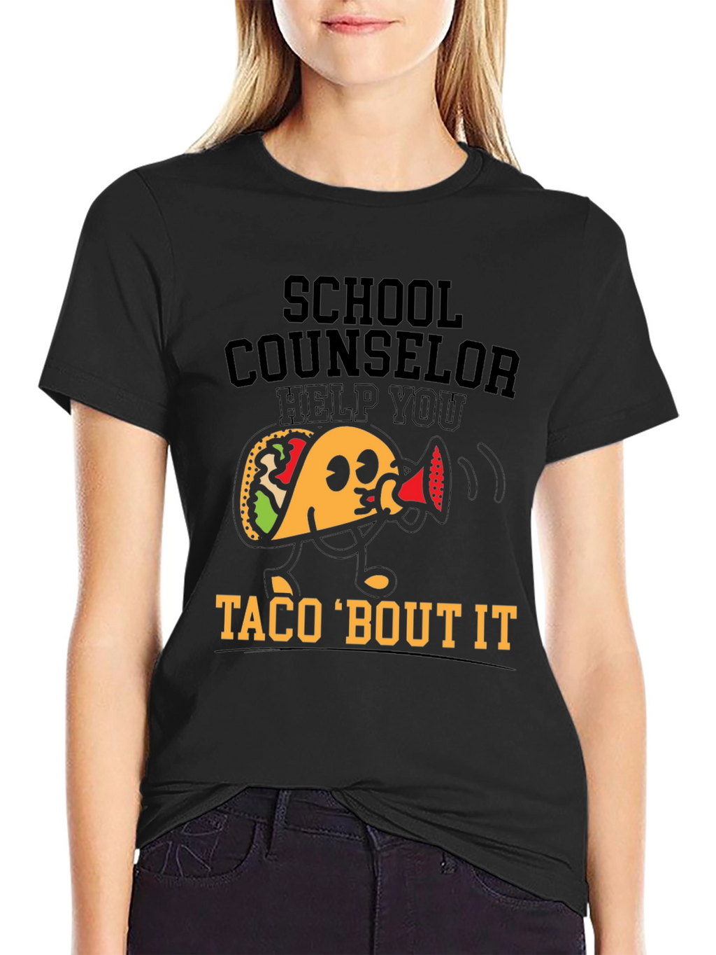 School Counselor Taco Bout It T-Shirt