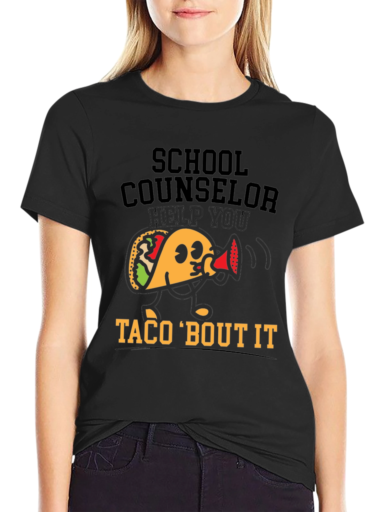 School Counselor Taco Bout It T-Shirt