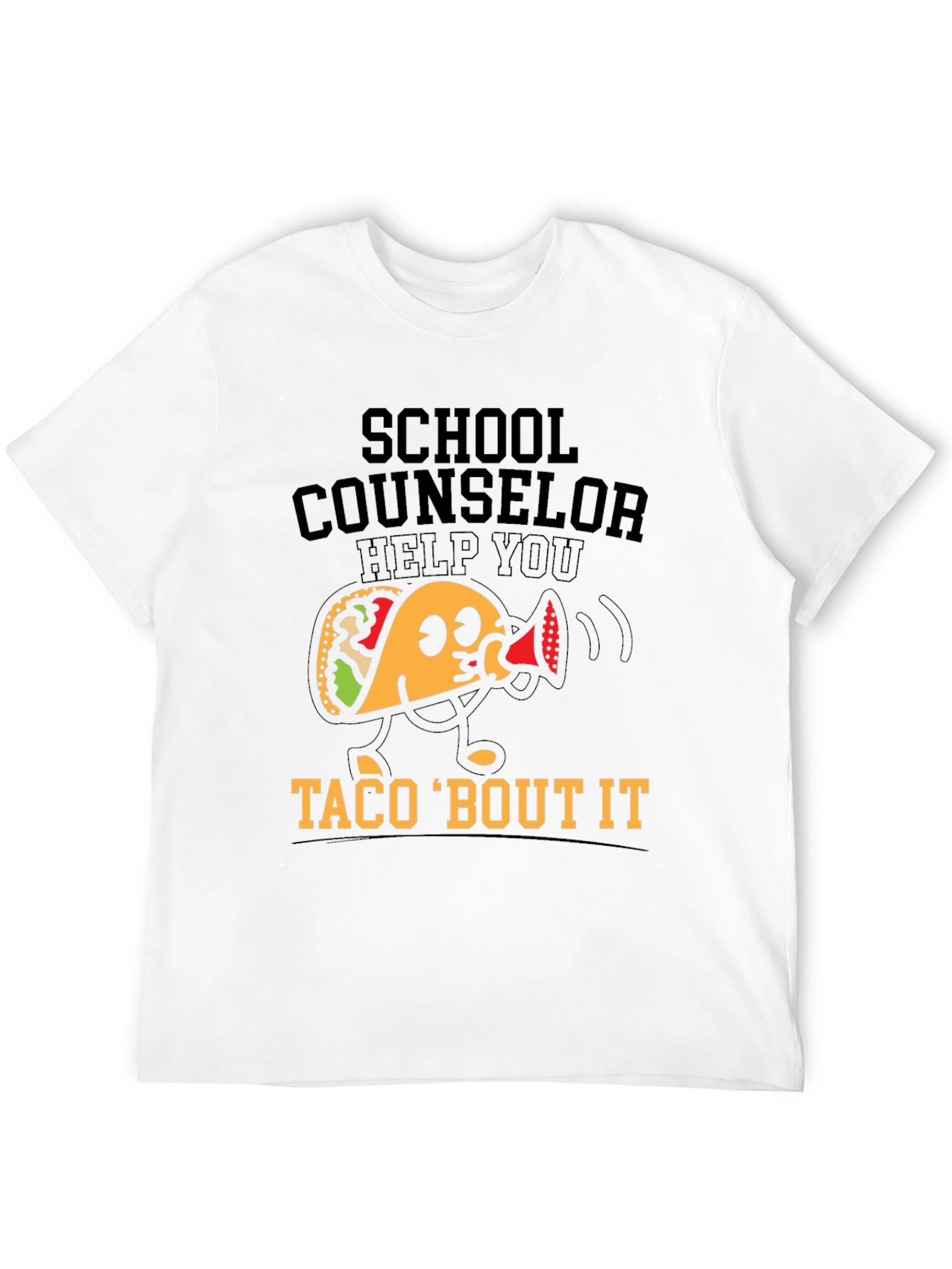 School Counselor Taco Bout It T-Shirt