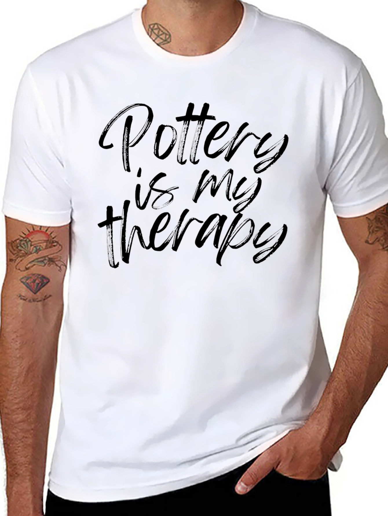 Pottery is My Therapy T-Shirt